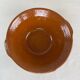 Brutalist terracotta bowl