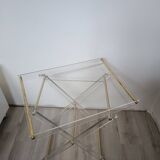 Folding side table Italy 1970s