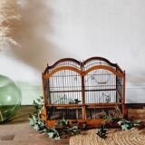 19th century bird cage in its original condition