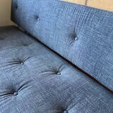 Gray sofa bench
