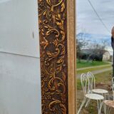 Wood and Gilded Stuk Mirror, early 20th century