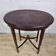 Table d'appoint / table basse en bois vintage de style édouardien
