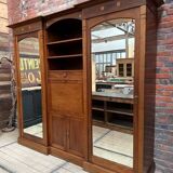 Large Notary's Furniture Early 20th Century in Mahogany