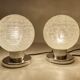 Pair Vintage Space Age Table Lamps from Doria