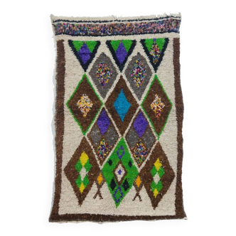 Tapis berbère marocain artisanal  178 x 114 cm