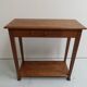 Antique oak sidetable
