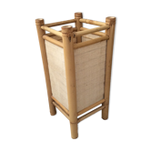 Rattan bamboo lamp from the 60s-70s