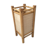 Rattan bamboo lamp from the 60s-70s
