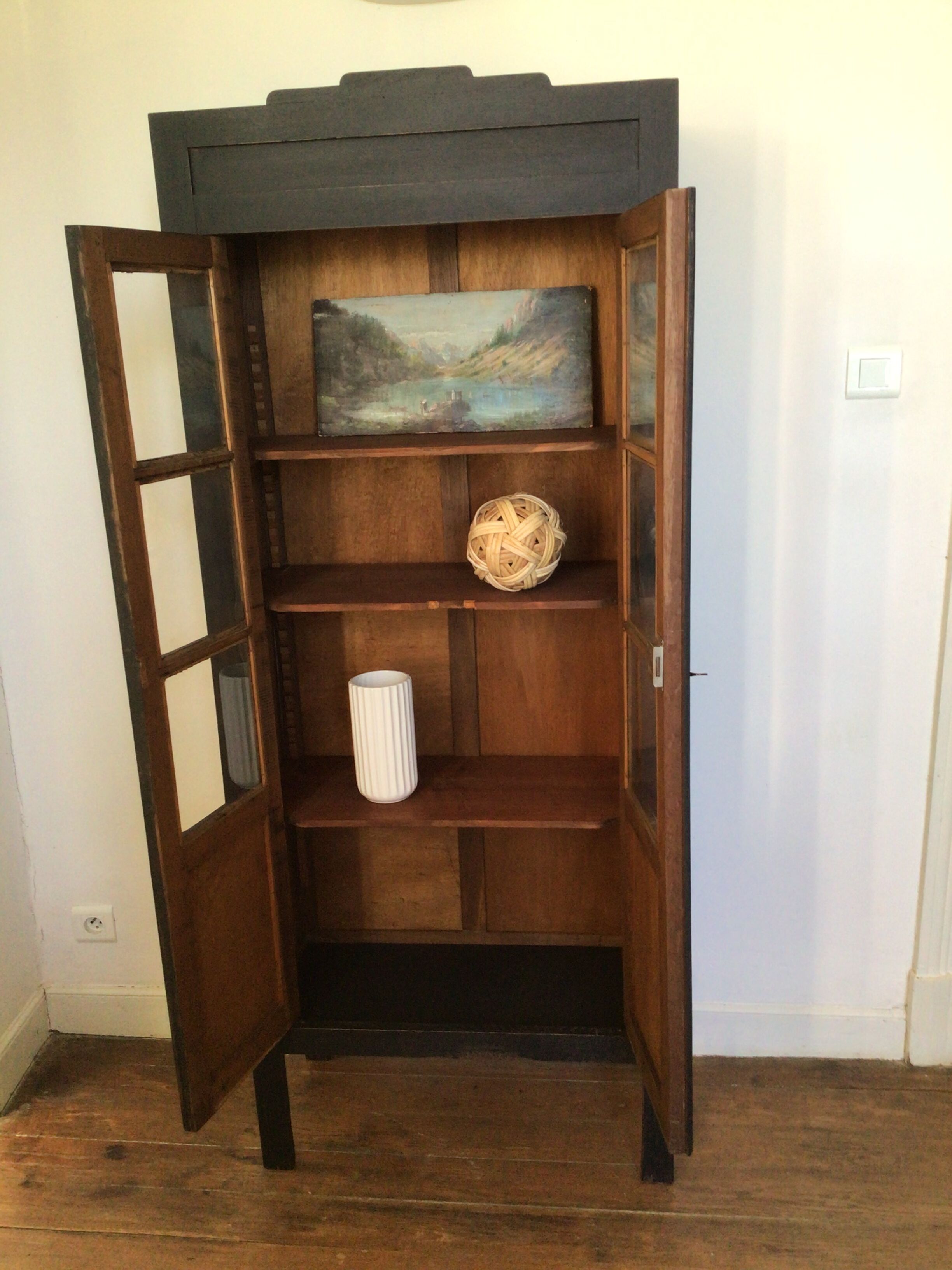 Parisian glazed wardrobe