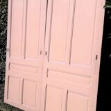 Paire de portes coulissantes 100.8x234cm anciennes