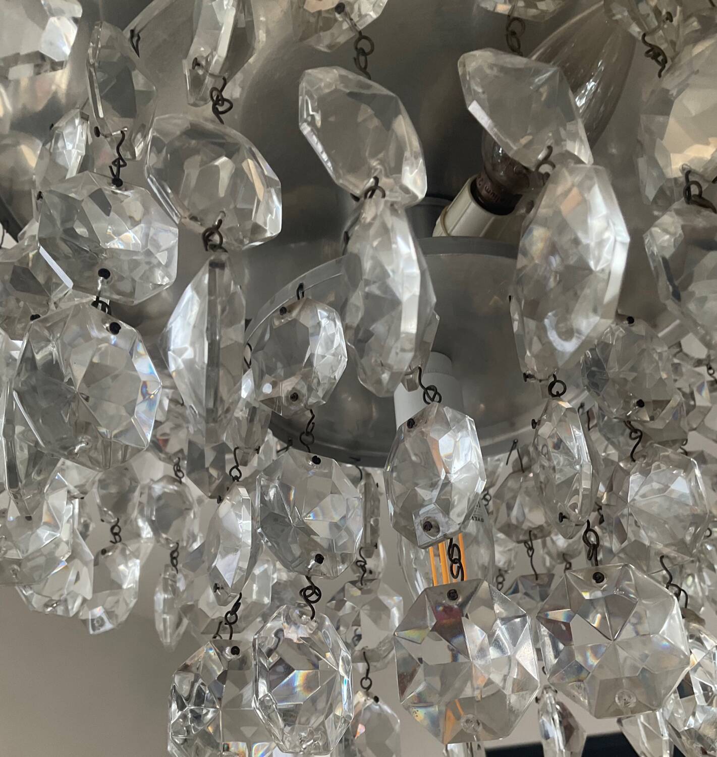 70s Tassel Cascade Chandelier