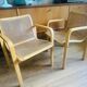 Chaises Olivo Pietro 70' cannage et bois