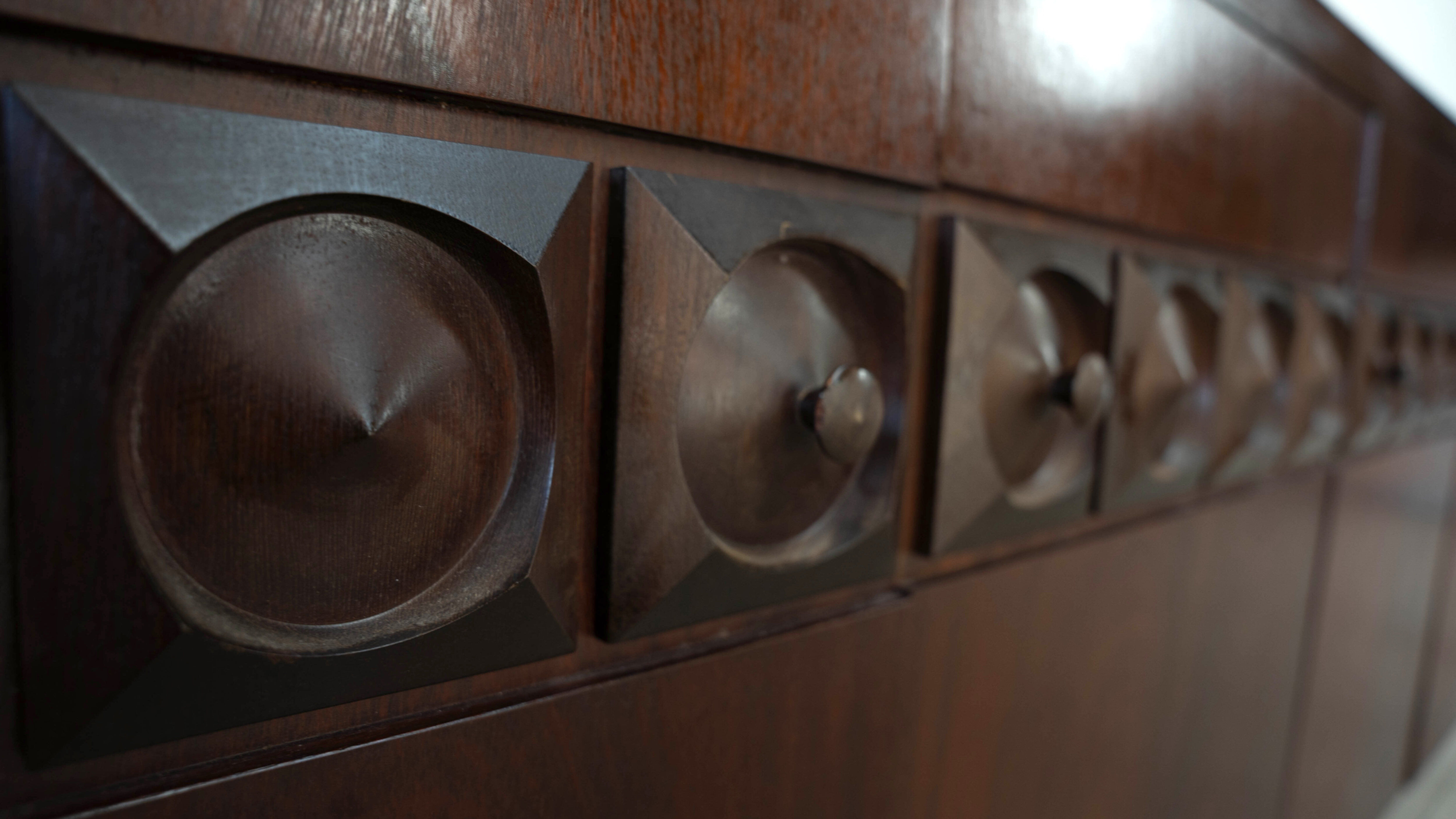 Belgian brutalist sideboard