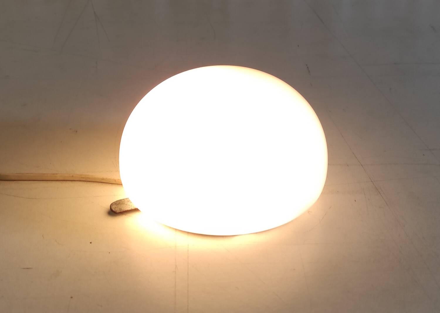 Opaline globe ceiling/wall light 15 cm - 50s/60s