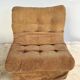 Vintage brown corduroy armchair from the 70s