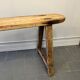 Old raw wood bench 200 cm