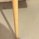1960 VINTAGE DESK FORMICA METAL TUBING 4 DRAWERS