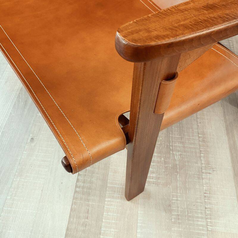 Pair of Trienna Safari Armchairs by Acking