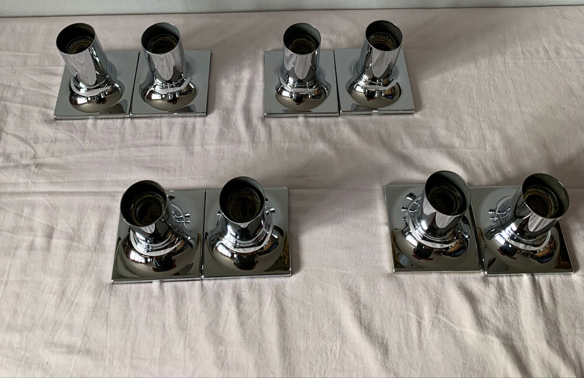 "Staff A248 wall lights / ceiling lights by Rolf Krüger, 1967"