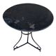 Napoleon III wrought iron pedestal table