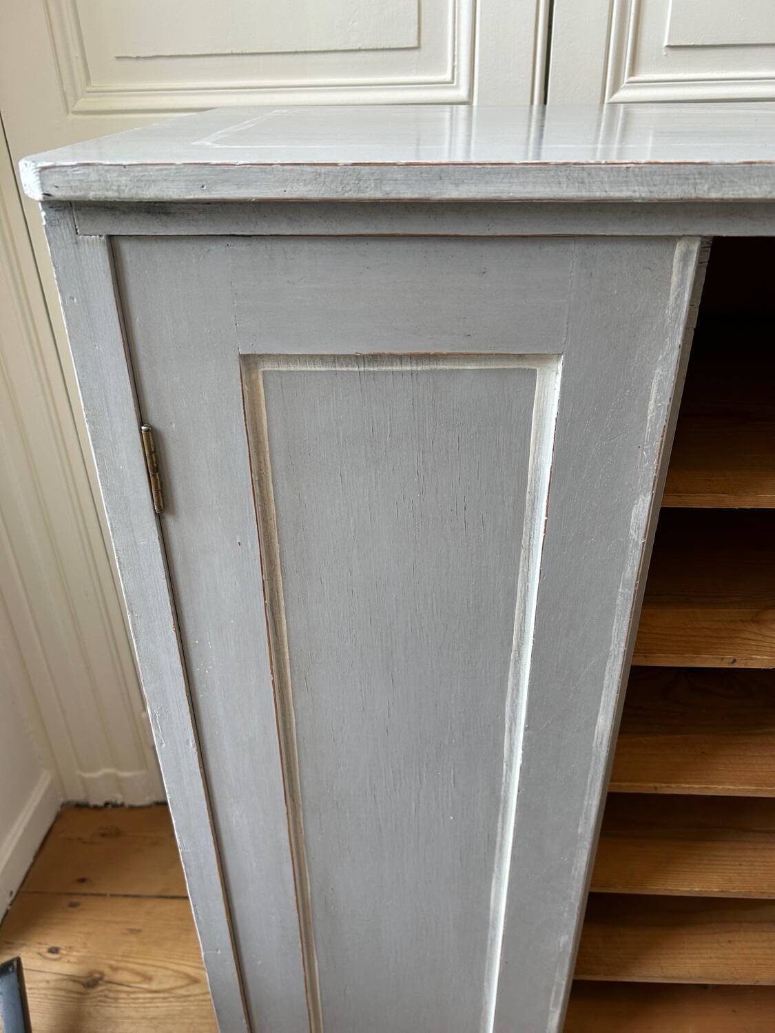 2-door patinated sideboard