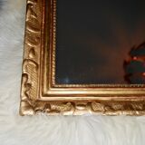 Mirror with pediment, Regency style