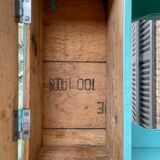 Old wall-mounted bathroom cabinet