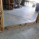 Large Louis XV gilded shell mirror from the 19th century