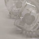 3 mini verres années 50