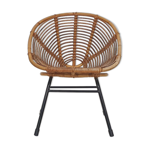 fauteuil en rotin Rohe
