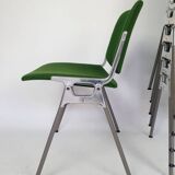 Set of 6 G.Piretti chairs for Castelli