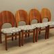 Set of four teak chairs, Danish design, 1960s, Niels Koefoed, Glostrup