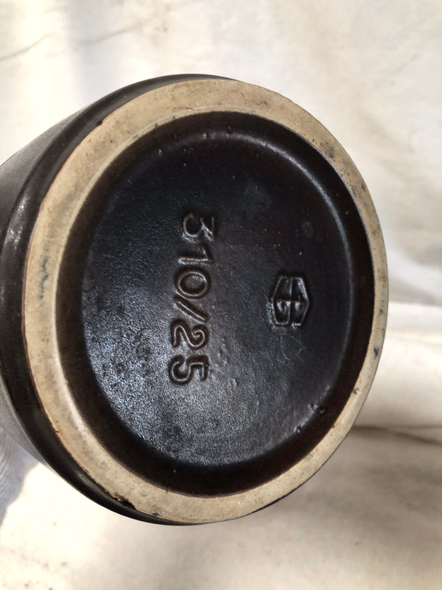 German vintage ceramic vase