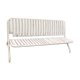 Banc pliable en metal et bois