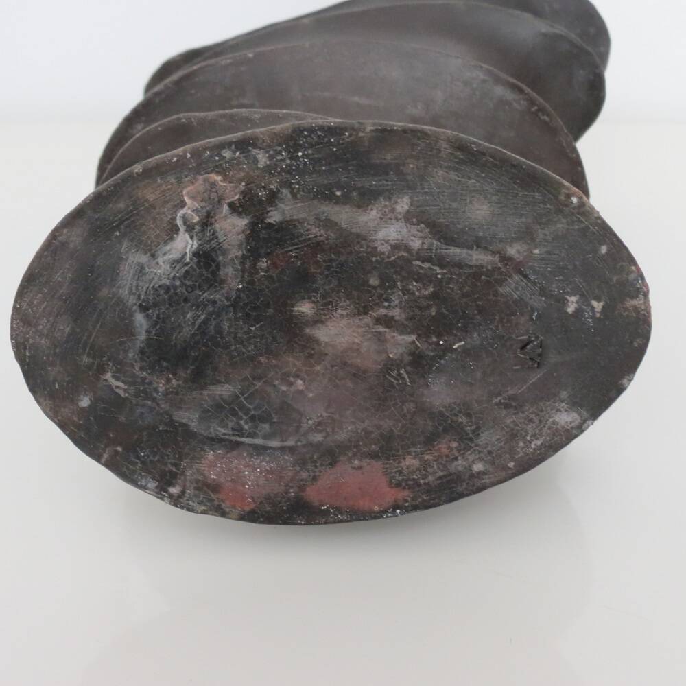 Vase sculptural de forme libre des années 1970