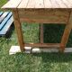VERY OLD AUVERGNE FARM TABLE IN SOLID WOOD / 3 LARGE DRAWERS