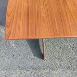 Teak central extension table circa 1960