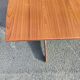 Table à rallonge centrale en teck vers 1960