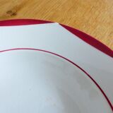 1 deep plate from Gien, Mona model