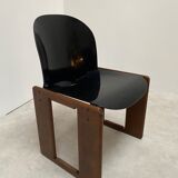 Pair of chairs of Afra and Tobia scarpa model dialogo