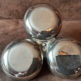 Plat compartiments  aperitif  inox