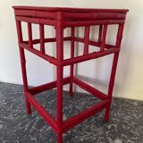 Vintage bamboo stool