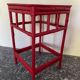 Vintage bamboo stool