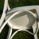 White bistro chair