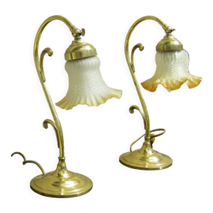 Paire de lampes vintages