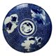 Japan, large white and blue porcelain plate from the 19th century.