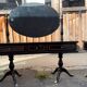Coiffeuse triptyque vintage 1960s en acajou– signée G. Blouin Nantes