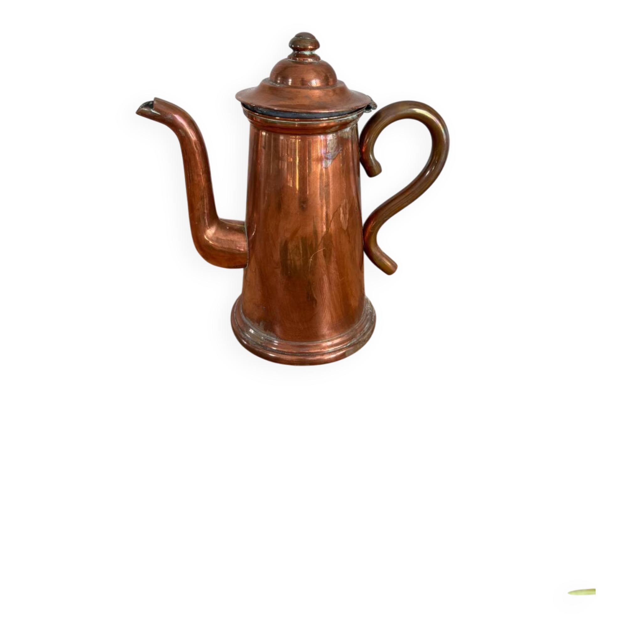 Vintage copper coffee pot