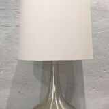 Lampes « orient » aluminium brossé de Jo Hammerborg pour fog & morup, danemark 1968