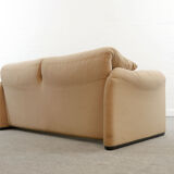 Set of Maralunga 2-seater & armchair by Vico Magistretti for Cassina, Italy